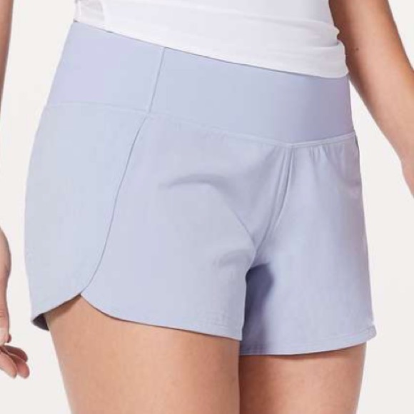 Lululemon Run Times Shorts II *4" Speed Up Size 8 Berry Mist Running Exercise - Picture 3 of 14